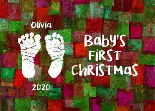 Baby's First Christmas Gift - Personalized Printable Download