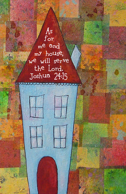 Joshua 24:15 Home Print