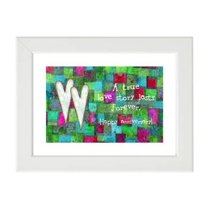 Framed Anniversary Print 1b