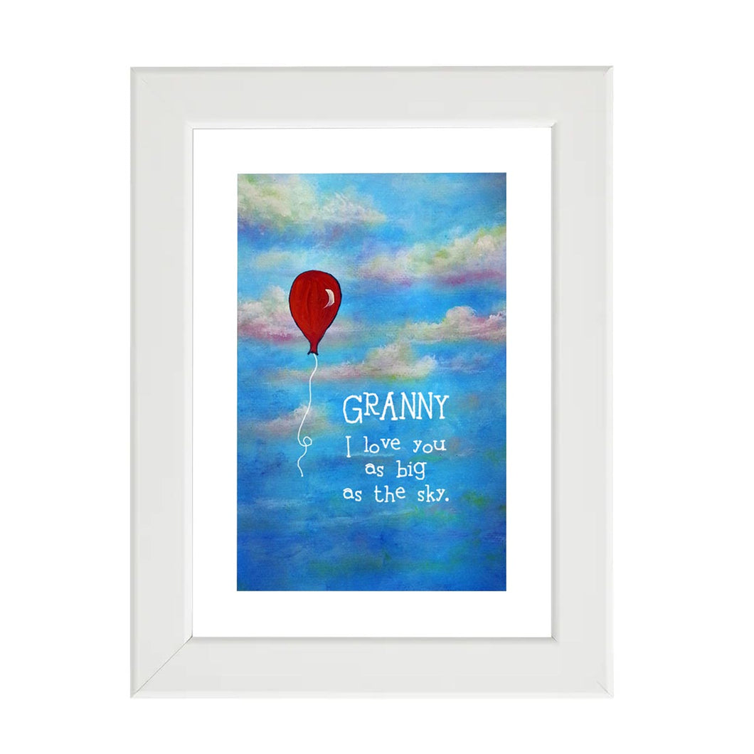 Framed Granny Print 1b