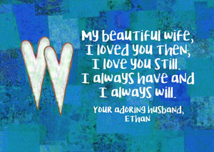 Husband/Wife Gift - Personalized Print - Digital Download